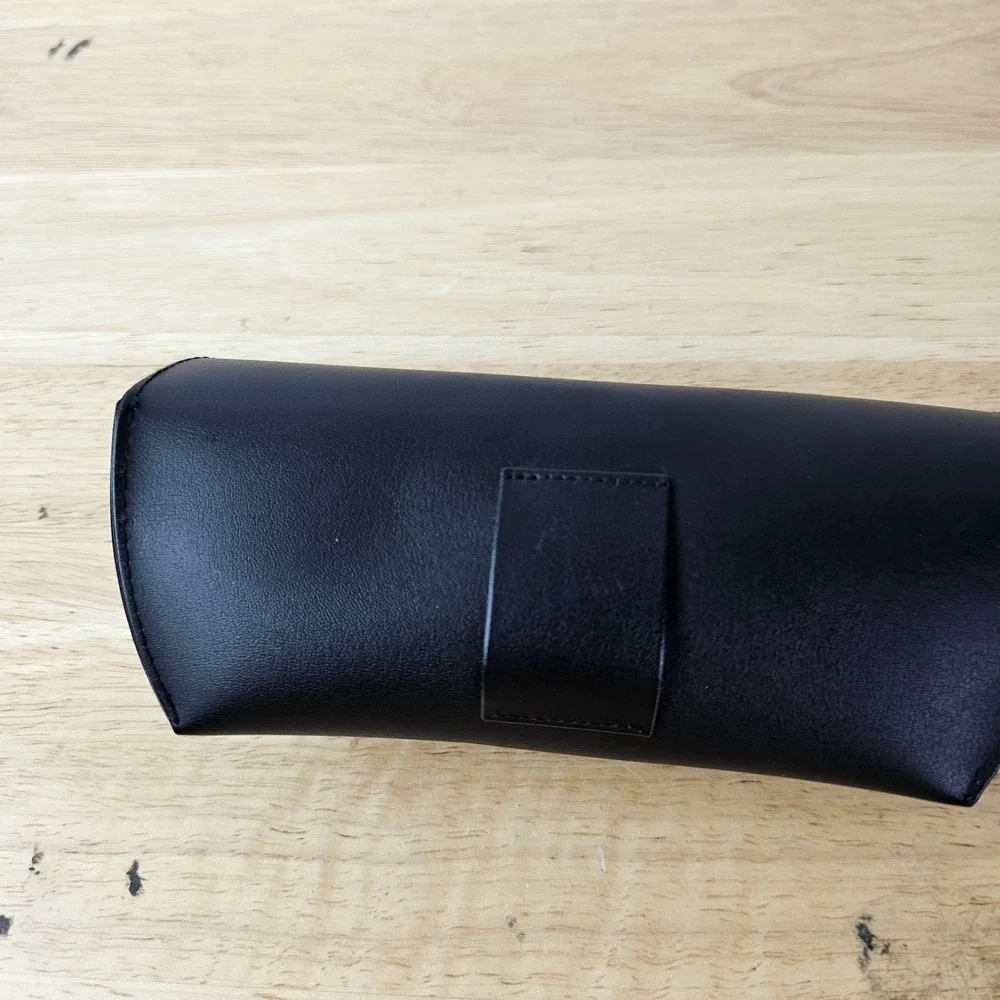 Ray-Ban Sunglasses Case Only‎ Black Snap Closure Travel Glasses Holder
